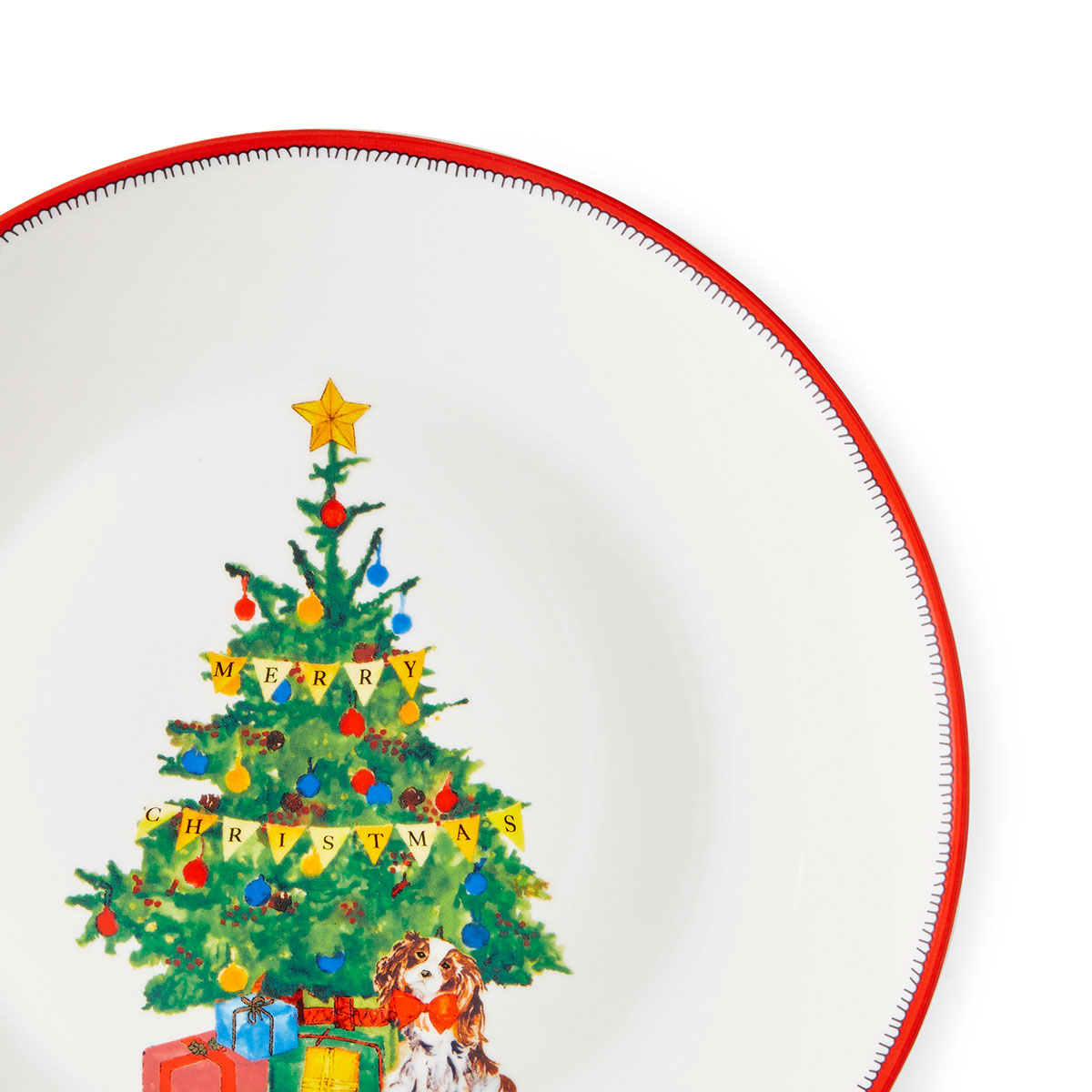 Kit Kemp Doodles Christmas 4 Cake Plates image number null